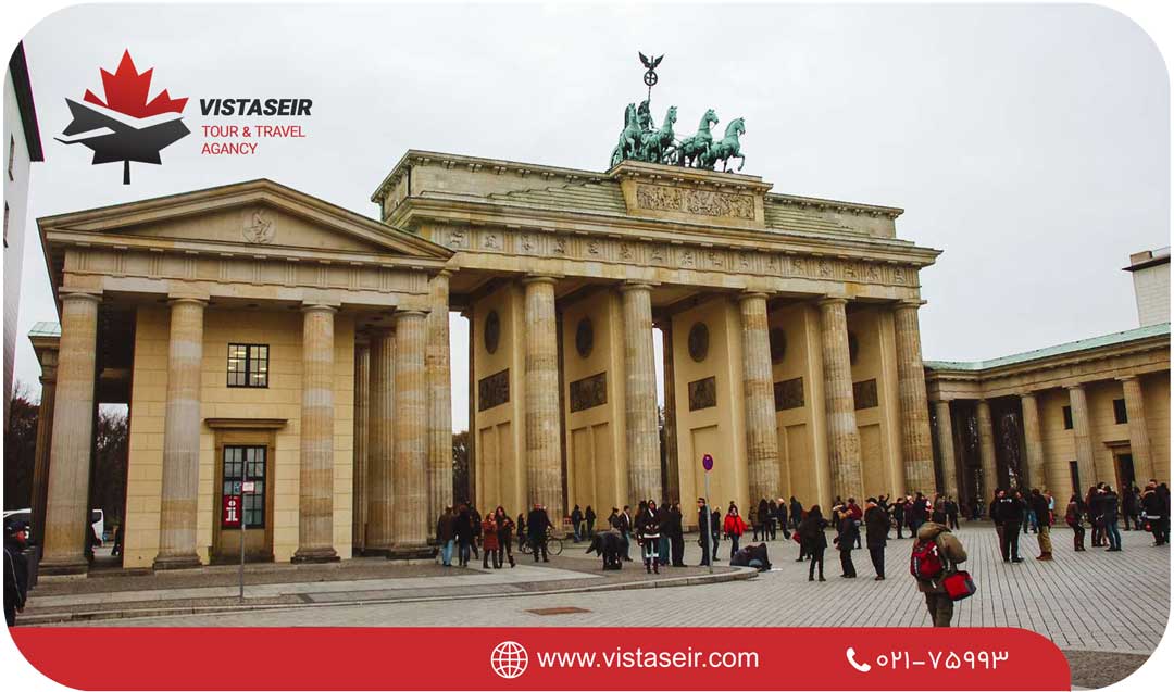 🇩🇪✨ جاذبه های گردشگری و تفریحی آلمان در سال 2026 9 دروازه براندنبورگ برلین | Brandenburg Gate